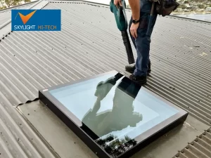 Bảo trì mái che giếng trời tự động